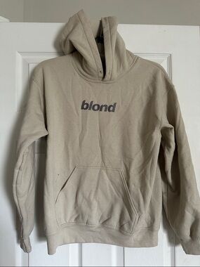 Frank Ocean Sand Hoodie with 'blond' Logo